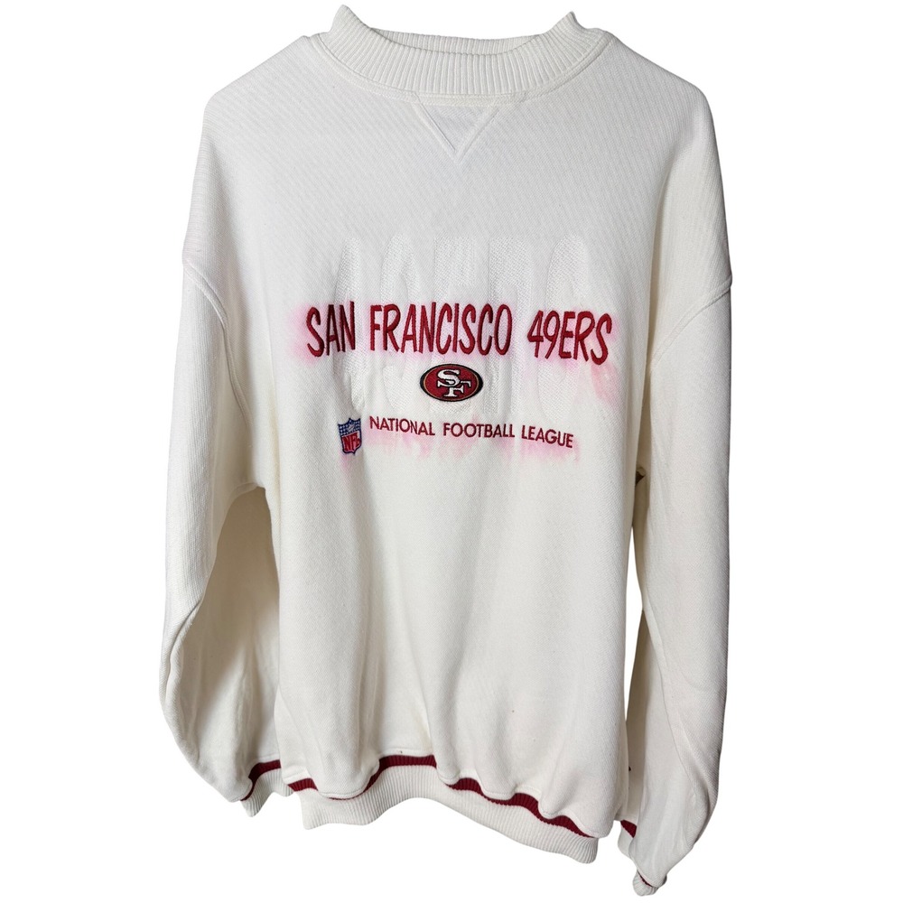 Logo Athletic San Francisco 49ers Vintage NFL Sweatshirt Size L